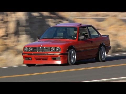 The Tire-Punishing, 400HP Turbo BMW E30! - /TUNED