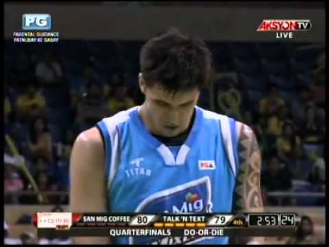 San Mig Coffee vs Talk N Text 01-26-2014 (4Q)