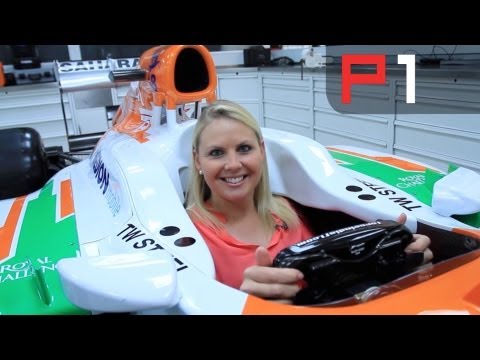 EXCLUSIVE Adrian Sutil - F1 Force India car tour