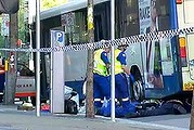 Woman trapped under bus (Thumbnail)