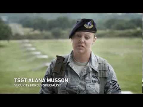 TSgt Alana Musson, Security Forces Specialist: Missile Protection