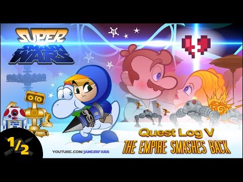 SUPER SMASH WARS 2: The Empire Smashes Back (Part 1/2) A Star Wars / Nintendo-Verse Mashup