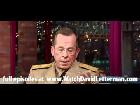 Michael Mullen in Late Show with David Letterman June 13, 2011