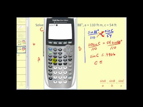 The Law of Sines:  The Ambiguous Case