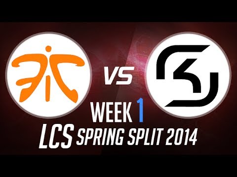 [Week 1 G8] Fnatic vs SK Gaming EU LCS Spring Split 2014 | FNC vs SK