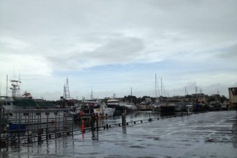 Grey skies over Darwin