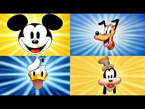 Donald Duck, Mickey Mouse, Pluto and Goofy - 4 Hours Non-Stop!