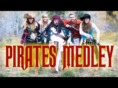 Pirates Medley - Peter Hollens & Gardiner Sisters (Devinsupertramp)