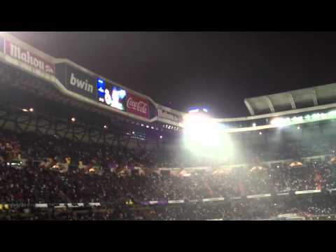 Santiago Bernabéu stadium 10.12.2011 Real Madrid VS Barcelona