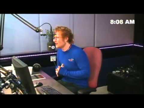 Ed Sheeran - Chats to Nick Grimshaw on Radio 1 16/10/12