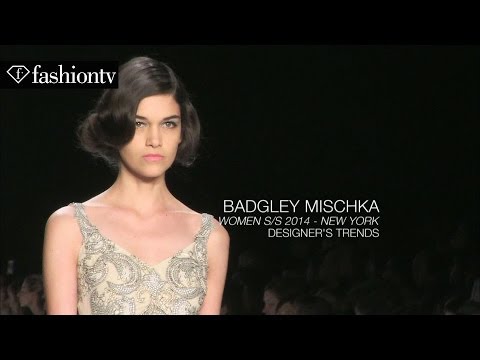 Badgley Mischka Spring/Summer 2014: Designer's Trends | New York Fashion Week NYFW | FashionTV