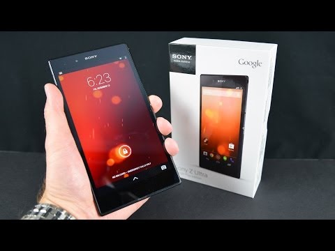 Sony Z Ultra (Google Play Edition): Unboxing & Overview