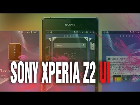 Xperia Z2, Conoce nueva la interfaz de Sony