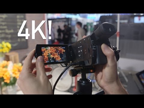 4K for $2K? Sony FDR-AX100 4K Camcorder Impressions! (Hands On)