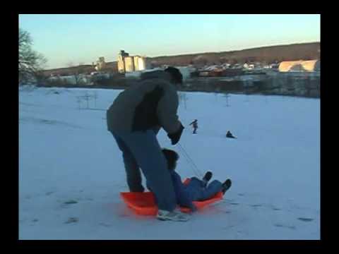 Sarkar Family, USA Sports Sledding December 2005