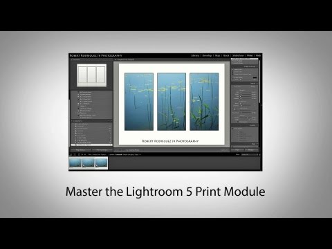 Master the Lightroom 5 Print Module