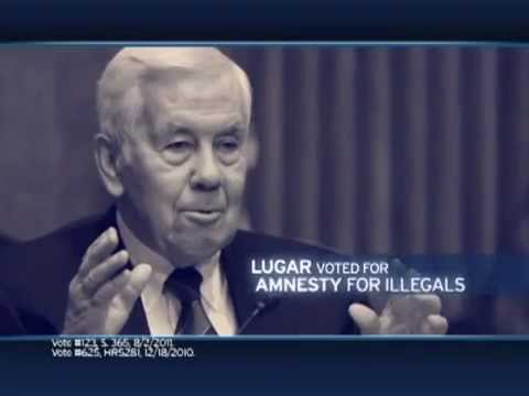 2012 Mourdock Campaign Ad Attacking Senator Lugar for Supporting Amnesty for Illegal Immigrants