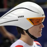 Anna Meares prepares to race at national track cycling championships