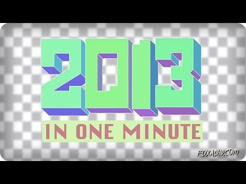 2013 IN ONE MINUTE | ANIMATION DOMINATION HIGH-DEF