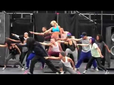 Britney Spears Concert Rehearsal Video - Exclusive Just Jared