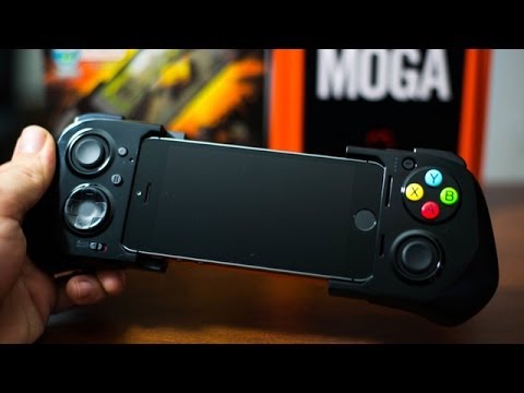 Moga Ace Power Gaming Controller For iPhone 5S/5C/5 & iPod Touch 5G - Hands On Demo & Review