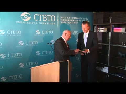 CTBTO Head Tibor Tóth Awarded 