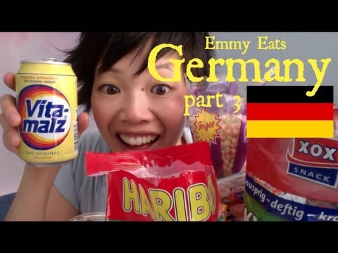 Emmy Eats Germany: German Snacks & Sweets Part 3