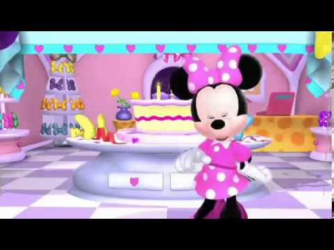 Personalized Birthday Greeting from Minnie Mouse