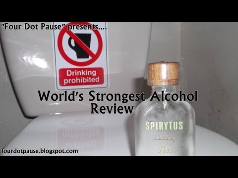 World's Strongest Alcohol Spirit Review 96.5% - 