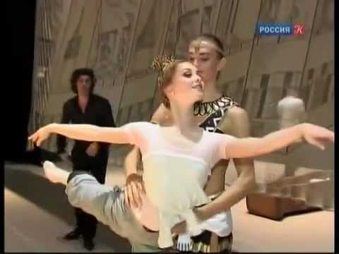 Evgenia Obraztsova - Pharaoh's Daughter PDD + Interview/Rehearsal