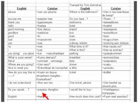 English to Catalan - a few key phrases.wmv