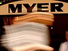 A file photo of Myer signage in Sydney