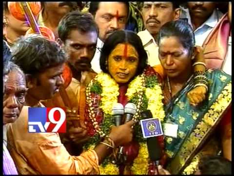 Bhavishyavani speaks at Secunderabad Mahankali Jatara - Tv9