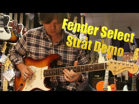 Fender 2013 Select Strat HSS Demo at Nevada Music UK