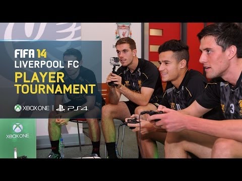 FIFA 14 - Liverpool FC Player Tournament - Coutinho, Henderson, Allen, Kelly