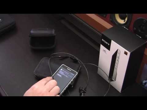 SONY WALKMAN NW-ZX1 Unboxing and Sound Impression (Review)