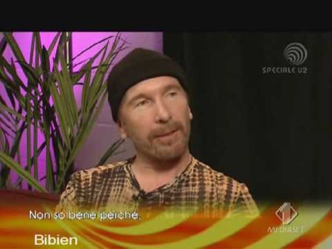 U2 - Interview with The Edge (Italian tv)