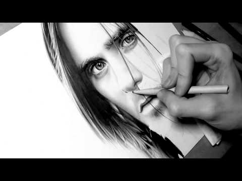 Drawing Jared Leto - Graphite