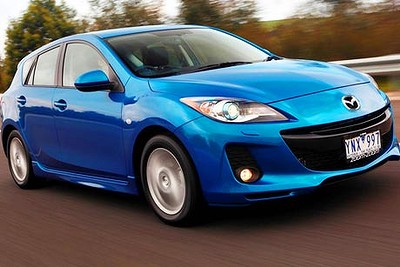 The now superceded Mazda3 was the highest selling car in Australia through January.