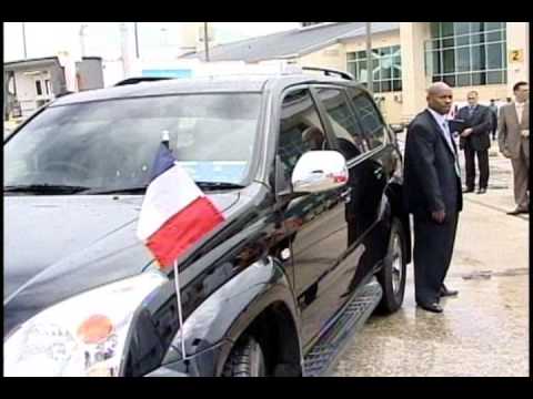 Arrival of the President of France.wmv