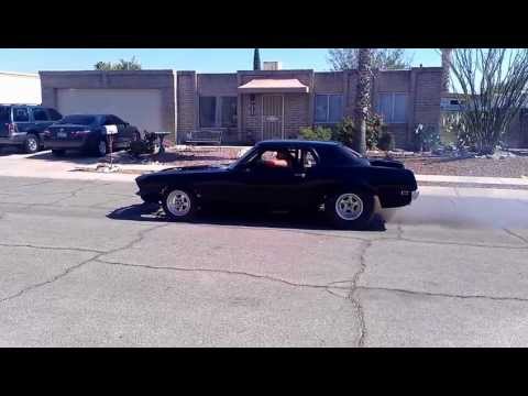 1969 Ford Mustang Burn Out Drag Car