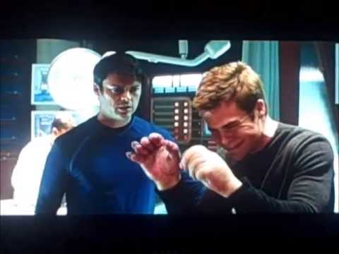 Star Trek 2009 Allergic Reaction Scene