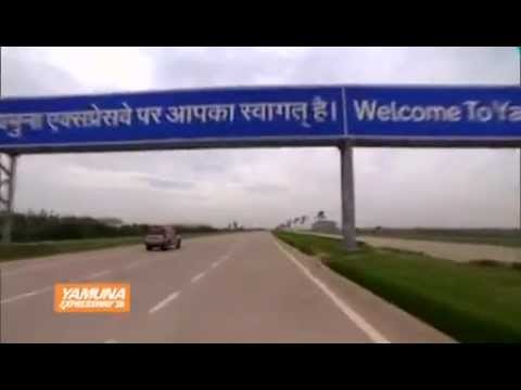 India's LONGEST and modern- Yamuna Expressway.