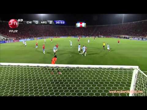 Chile 1 - 2 Argentina - Clasificatorias 2014