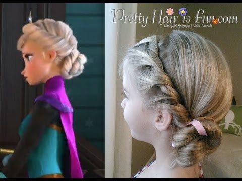 Elsa's Coronation Hairstyle from Disney's FROZEN