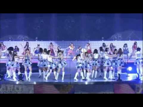 HD] AKB48 JKT48 NMB48 SKE48 HKT48   Heavy Rotation @ TOKYO DOME   YouTube