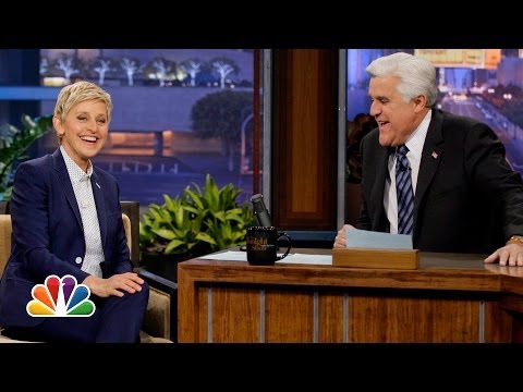 Ellen DeGeneres, Part 1 - The Tonight Show with Jay Leno