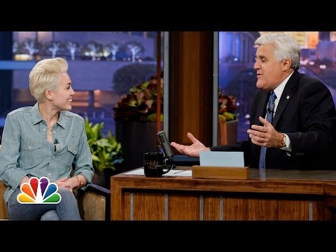 Miley Cyrus On Madonna - The Tonight Show with Jay Leno