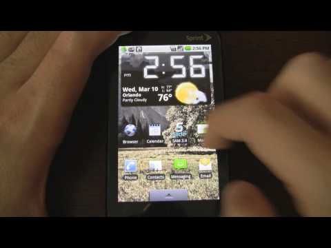 Android on an HTC Touch Pro2