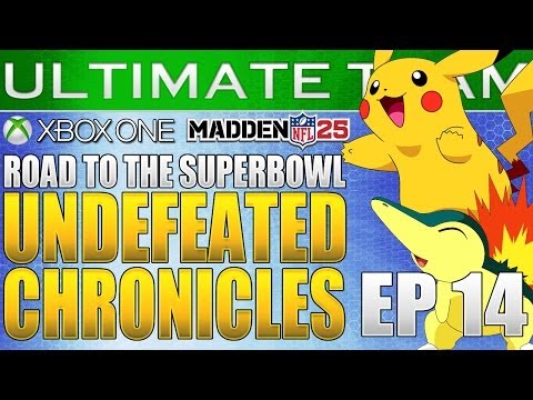 That Pokemon Music Madden 25 Xbox One Ultimate Team RTTS The Undefeated Chronicles Ep 14